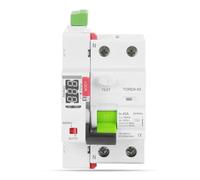 Diferencial Rearmable Disyuntor tipo A RCD, interruptor de seguridad Modular con reconectador automático, 6KA 16A/25A/63A 30mA/100mA/300mA 230V, disyuntor fuga(2 Pole 30mA,32A)