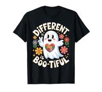 Diferente es Boo Tiful Halloween Autismo Conciencia Camiseta
