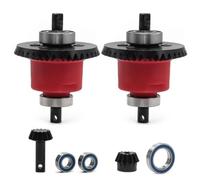 Diff Engranajes para Traxxas para Slash 4x4 para Vxl para Stampede 1/10 | Modificar Set diff acero completo engranajes corona piñón corte espiral para durabilidad tren motriz Piezas