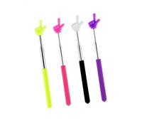 Diffaxy Puntero extensible, 4 unidades, puntero de dedo índice, para profesores, interacción personal, para la escuela primaria, conferencias