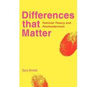 Differences that Matter Paperback: Feminist Theory and Postmodernism