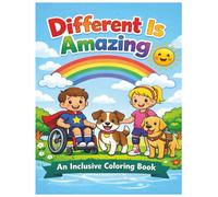 Different Is Amazing: An Inclusive Coloring Book