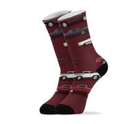 Different Kinds Of Cars - Calcetines para mujer, color borgoña, ligeros, ligeros, absorbentes (2 pares)
