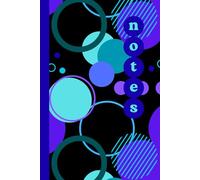 Different Kinds of Circles Notebook: With Blue Monochromatic Colors