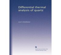Differential thermal analysis of quartz
