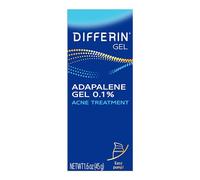 Differin Acne Treatment Gel, 90 Day Supply, Retinoid Treatment for Face with 0.1% Adapalene, Gentle Skin Care for Acne Prone Sensitive Skin, 45g Pump (Packaging May Vary)