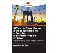 Difficultés financières et leurs causes dans les entreprises manufacturières en Éthiopie: Difficultés financières, structure financière, structure du capital, coût du capital et finance d'entreprise