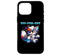 DifFurEnt I Cute Cosplay Paw I Wolf Furry Fandom Carcasa para iPhone 16 Pro MAX