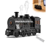 Diffuser Train,Essential Oil Diffuser,Steam Train Humidifier,Train Aroma Oil Diffuser Withy Heads 300ml, Ultrasonic Cool Mist Diffuser, For Office, Living Room