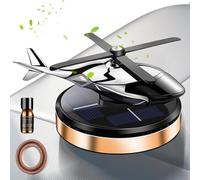 Diffuseur D'aromathérapie Solaire Pour Voiture, Désodorisant Pour Voiture, Énergie Solaire - Perfume Longue Durée D'aromathérapie Pour Voiture D'hélicoptère - Purificateur D'air Rotatif Parfumé Pour
