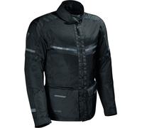 DIFI Corsica Aerotex Solid Chaqueta textil de moto, negro, tamaño 2XL para Hombres