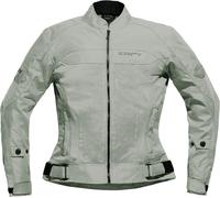 DIFI Ibiza Air Chaqueta textil de moto para mujer, gris, tamaño 34