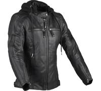 DIFI Jolene 3 Chaqueta de cuero para moto para mujeres, negro, Talla 4XL