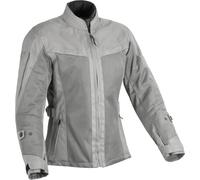 DIFI Joni Aerotex Chaqueta textil de moto para mujer, gris, tamaño M