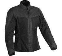 DIFI Joni Aerotex Chaqueta textil de moto para mujer, negro, tamaño S