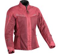 DIFI Joni Aerotex Chaqueta textil de moto para mujer, rojo, tamaño M