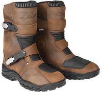 DIFI Navarra Medium Aerotex Botas de moto impermeables, marrón, tamaño 42 para Hombres