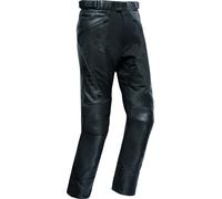 DIFI Oakland Aerotex Pantalones impermeables de cuero / textiles para motocicletas, negro, Talla 56
