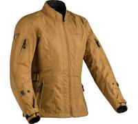 DIFI Pearl Aerotex Chaqueta textil de motocicleta impermeable para damas, beige, tamaño 2XL para Mujer