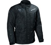 DIFI Shuttle Aerotex Solid chaqueta textil impermeable para motocicletas, negro, tamaño S para Hombres