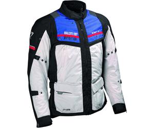 DIFI Sierra Nevada 3 Aerotex Chaqueta textil de moto impermeable, negro-azul, tamaño 3XL para Hombres