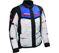 DIFI Sierra Nevada 3 Aerotex Chaqueta textil de moto impermeable, negro-azul, tamaño M para Hombres
