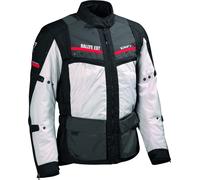 DIFI Sierra Nevada 3 Aerotex Chaqueta textil de moto impermeable, negro/gris, Talla M