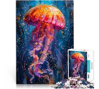 Difícil Difícil Calamar en Pintura Rompecabezas para Adultos de 2000 Piezas 70x100cm Regalos de cumpleaños, Regalos, Arte Mural Apto para Mayores de 14 años.
