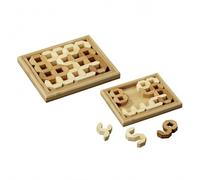 Difícil Números - Bambú - 10 Piezas Del Puzzle - Juego de Ingenio