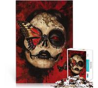 Difícil y desafío Chica Muerta Puzzles de 1000 Piezas para Adolescentes 38x52cm con Piezas de Formas aleatorias Que se entrelazan Completamente para Mayores de 14 años
