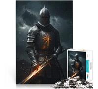 Difícil y desafío Un poderoso Caballero Medieval Rompecabezas para Adultos 1000 Piezas 26x38cm Regalos de cumpleaños, Regalos, Arte Mural Apto para Mayores de 14 años.