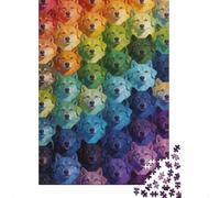 Dificultad Alta e Interesante Puzzle 1000 Piezas Cartón Puzzle Grande Adulto Relajarse Muchos Perros Coleccionistas Padres E Hijos 70x50cm/1000pcs