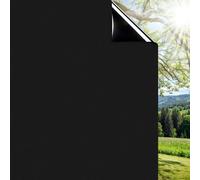DIFIT Vinilos para Cristales, Vinilo Negro Esmerilado Opaco Que Bloquea la Luz y Ofrece Privacidad, Lámina Electrostática Reutilizable, Anti-UV, Ideal para Hogar, Oficina y Dormitorio, 30 x 200 cm