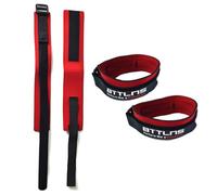 DIFLAX 2 Unidades Porta Chip Triatlón, Bandas Elásticas con Neopreno Suave y Cierre de Velcro Ajustable, Impermeables y Transpirables, Para Fijar Dorsal en Natación, Ciclismo y Carrera