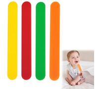 DIFLAX 40 Piezas Depresor Lingual de Plástico, Depresores De Lengua, Entrenador De Músculos De Lengua Portátil De Plástico Para Niños, Depresores para Uso Médico, Estético y Profesional (Color Mixto)