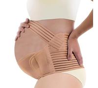 DIFLAX Faja Embarazada, Faja Embarazadas Sujeción, Cinturon Embarazada Invisible Para Embarazo Postparto (XXL)