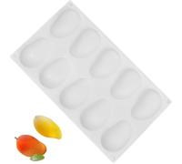 DIFLAX Molde Silicona Postre, Molde Silicona Tarta, Molde Mango Silicona, Molde Fruta, Molde Caramelo, Antiadherente, Fácil de Desmoldar, Para Pasteles, Cupcake, Chocolate, Gelee