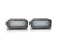 Difmqf LED Luz Matrícula Para Ford Para Focus DA3 Para Carnival Para Mondeo Para Jaguar XJ Modificación De Luz De Matrícula LED Automotriz