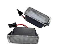Difmqf LED Luz Matrícula Para Jaguar XJ X351 XF X250 2007 2008 2009 2010 2011 2012 2013-2016 Luz De Matrícula LED Blanca Sin Errores Lámparas De Matrícula