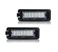 Difmqf LED Luz Matrícula Para MK5 Para GTI MK6 MK7 Para Golf 5 6 7 Xenón 2x Luz Automática LED Blanca Número Matrícula Kit De Luz Canbus Sin Errores