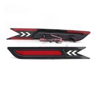 Difmqf Reflector en Parachoques Trasero Para CRV 2010 2011 Señal De Freno Trasero Advertencia Lámpara Antiniebla Luces Antiniebla