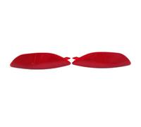 Difmqf Reflector en Parachoques Trasero Para Hyundai Para Accent 2012 2013 2014 2015 2016 2017 Reflector De Parachoques Trasero Coche Parada Cubierta Roja(Left and Right)