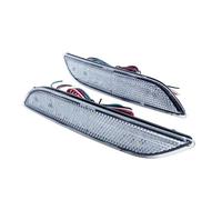 Difmqf Reflector en Parachoques Trasero Para Toyota Para Camry 2018-2020 Lente Transparente Reflector De Parachoques Trasero Luz Trasera Parada Freno Marcha Atrás