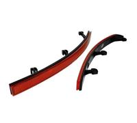 Difmqf Reflector en Parachoques Trasero Para VW Para Tiguan 5N 2008-2015 Conjunto De Reflector Parachoques Trasero Cubierta Lente Roja Izquierda Y Derecha Sin Luz