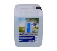 Diframa AdBlue - Bidón de 10 litros para Coches diésel, 2 Botes de 10 litros (20 litros), solución Reductora de urea SCR, aditivo para Tratamiento de Gases de Escape, Motores Diesel con Salida ISO