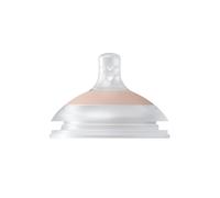 Difrax LOVI - Chupete para biberón (3 meses) | Compatible con lactancia materna - Chupete dinámico de silicona suave - Fabricado en la UE, Polonia