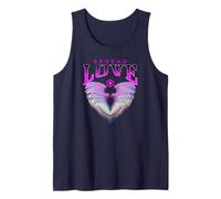 Difunde Amor con Alas Místicas y Energía del Corazón Camiseta sin Mangas