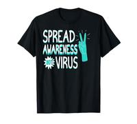 Difunde Conciencia no Virus Paz y Salud Camiseta