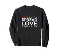Difundir el amor, no el odio Sudadera