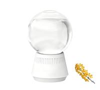 Difusión de aroma en 360 grados, aromaterapia invertida con forma de bola de nieve, ambientador, fragancia natural de larga duración para el hogar, el coche o el baño (Osmanthus)